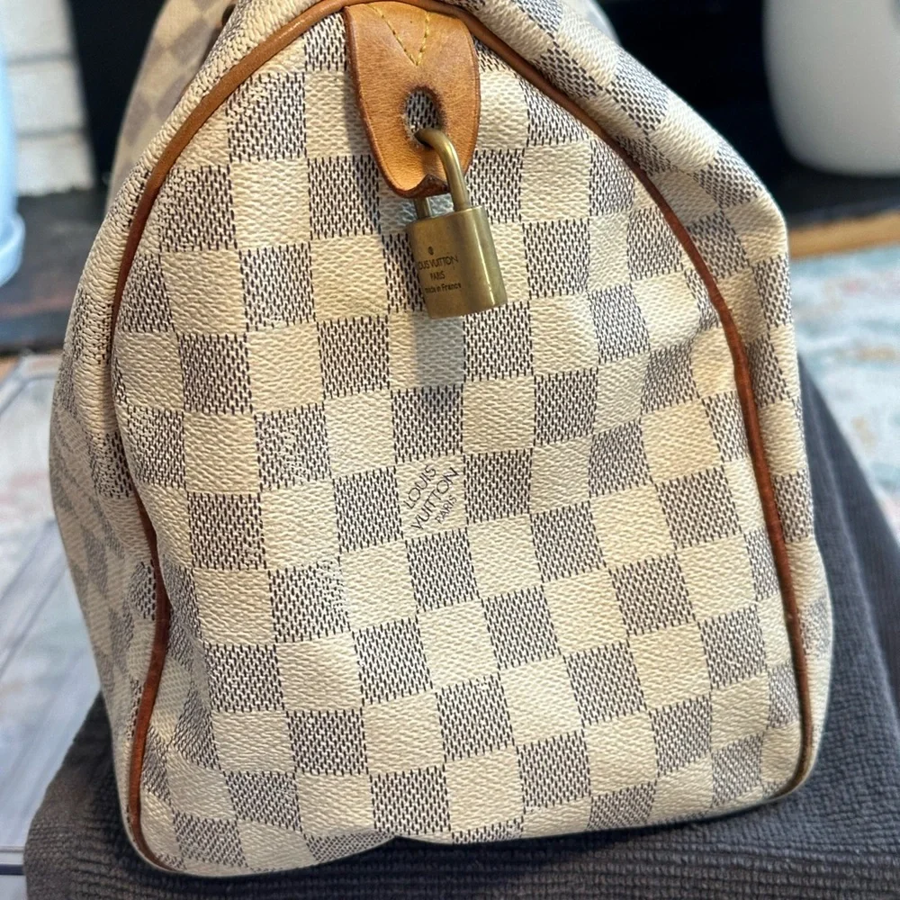 Louis Vuitton Speedy Damier 30 Azur - Picture 5 of 10